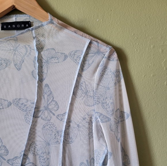 Vintage mesh maxi dress - Picture 3 of 5